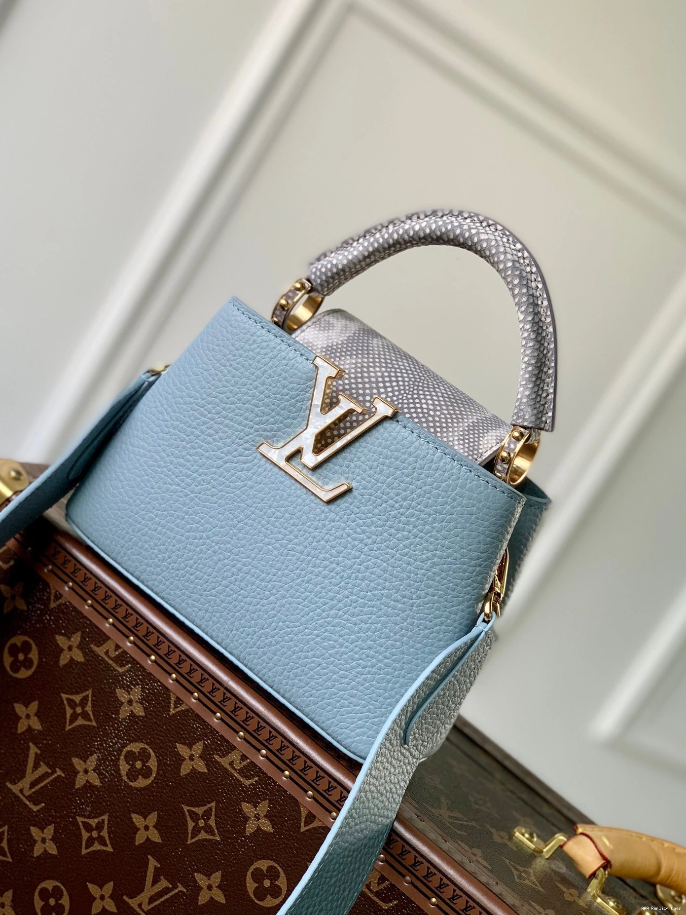 Aaa replica ru CAPUCINES LOUIS VUITTON MINI 0716